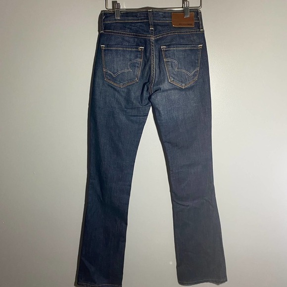 𝅺big Star Hazel Mid Rise Boot Cut Jeans Size 25L - Picture 3 of 10
